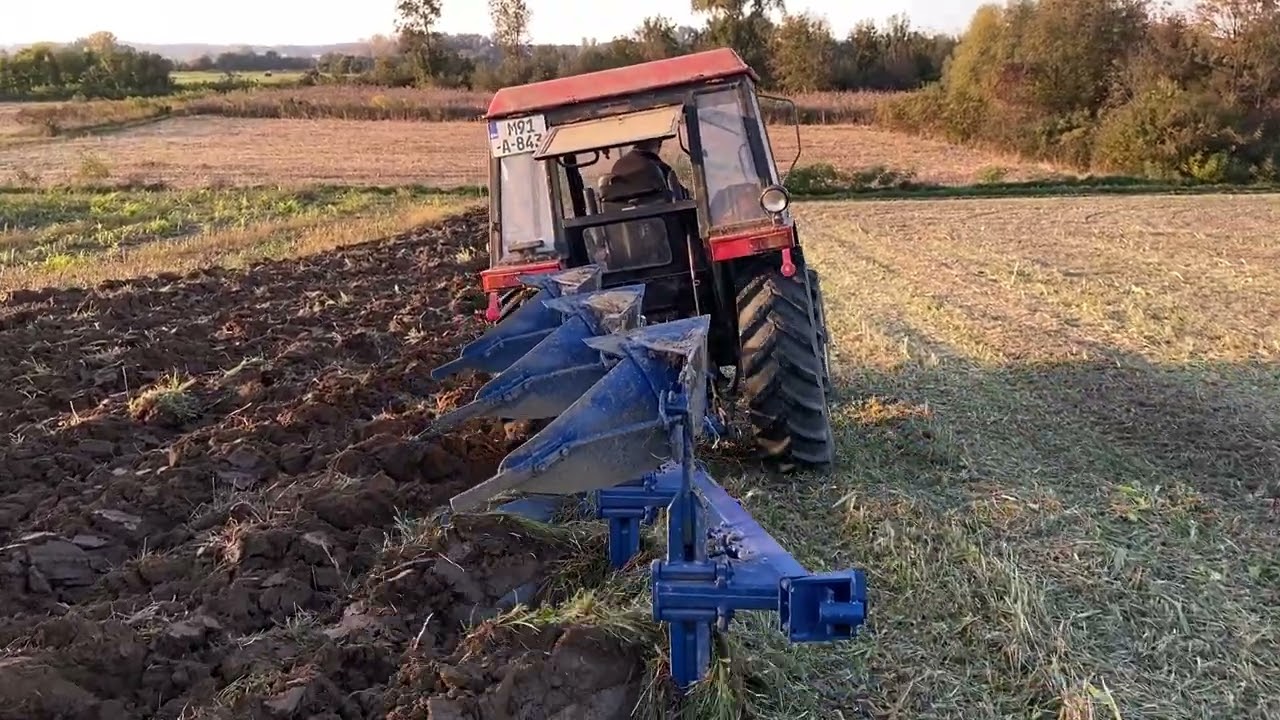 Duboko oranje Zetor 7045 i Gassner 3x12