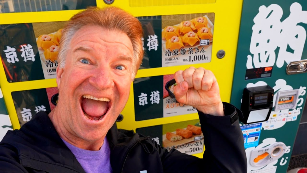 SUSHI VENDING MACHINE at Sushiro, Japan - Eric Meal Time #780