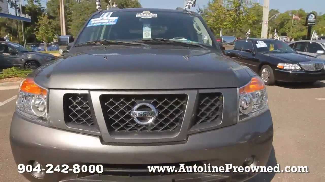 Autoline's 2011 Nissan Armada SV Walk Around Review Test Drive