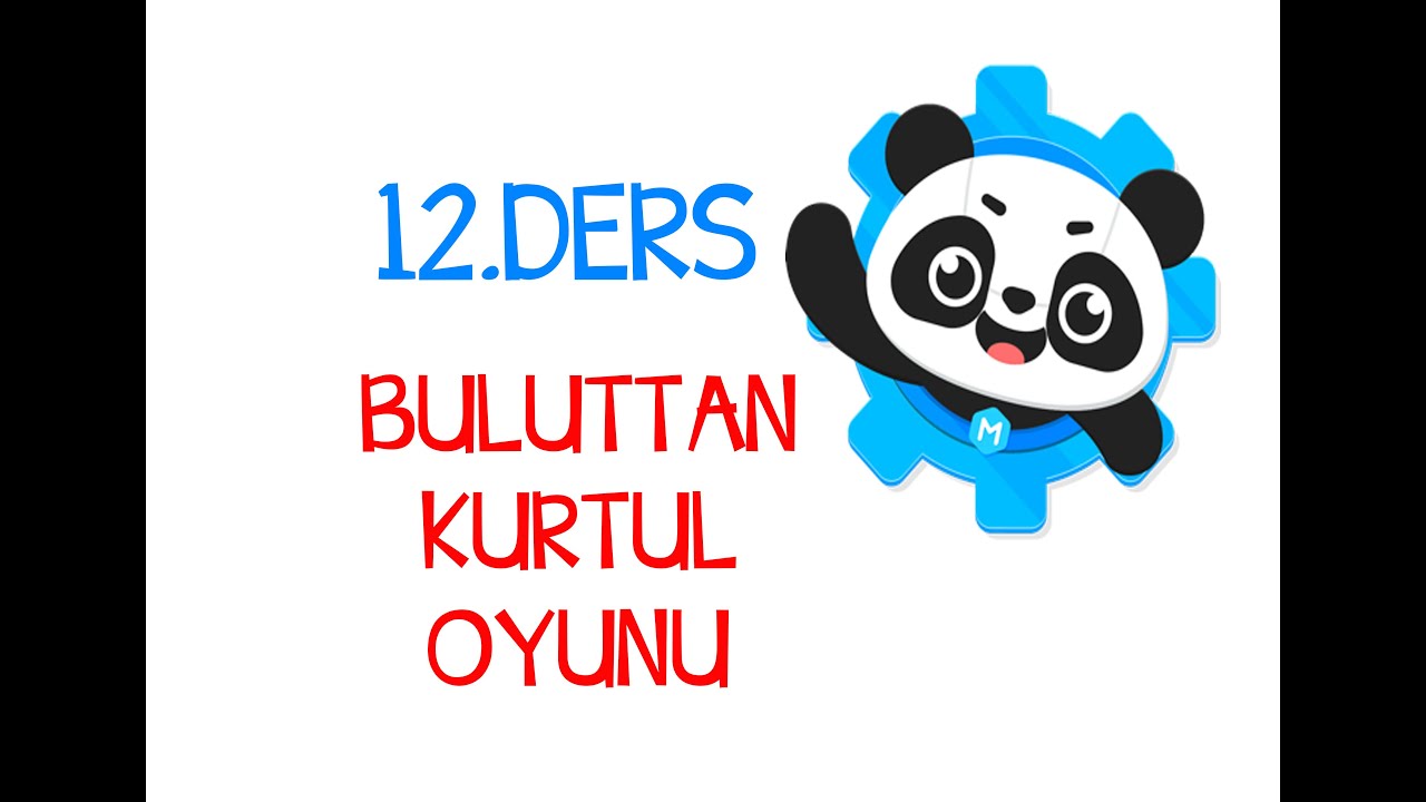 Ders 12: Mblock 5 Programında Buluttan Kurtul Oyunu