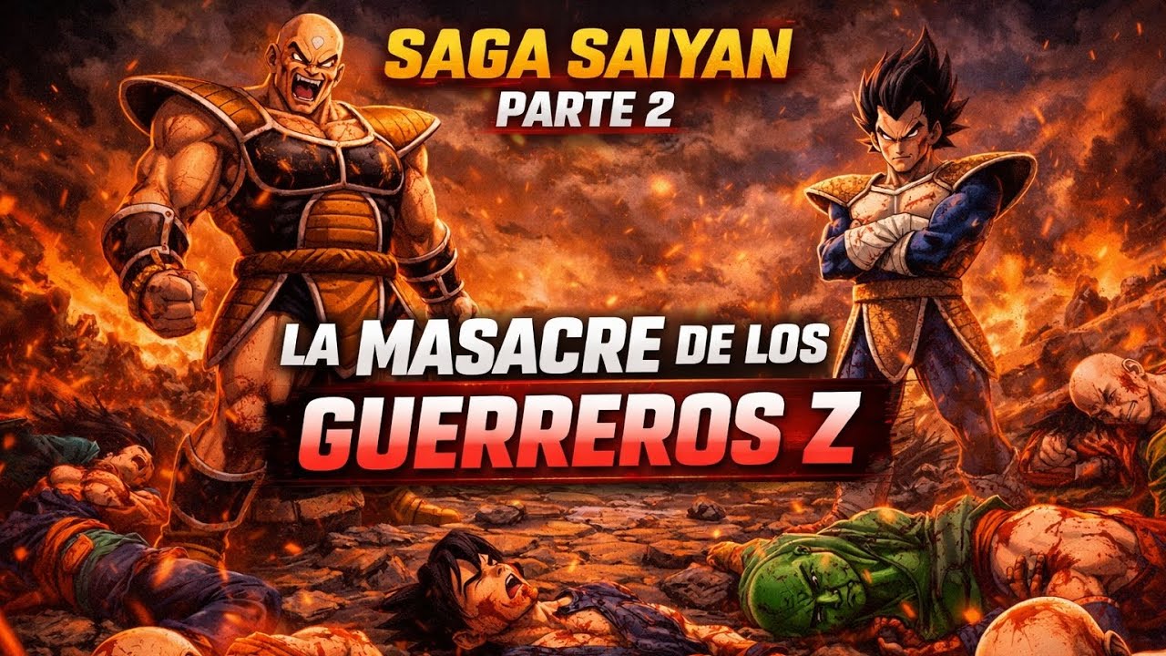 Dragon Ball Z | Saga Saiyan Parte 2 🔥 La Masacre de los Guerreros Z