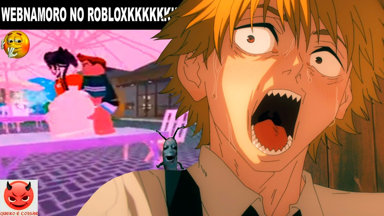 WEBNAMORO NO ROBLOX PASSOU DOS LIMITES!