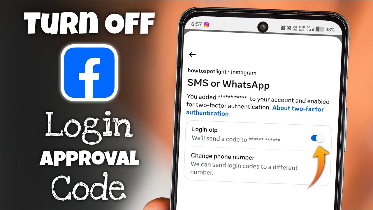 How to Turn Off Login Approval Code in Facebook 2026 | Facebook Login Otp Off Kaise Kare