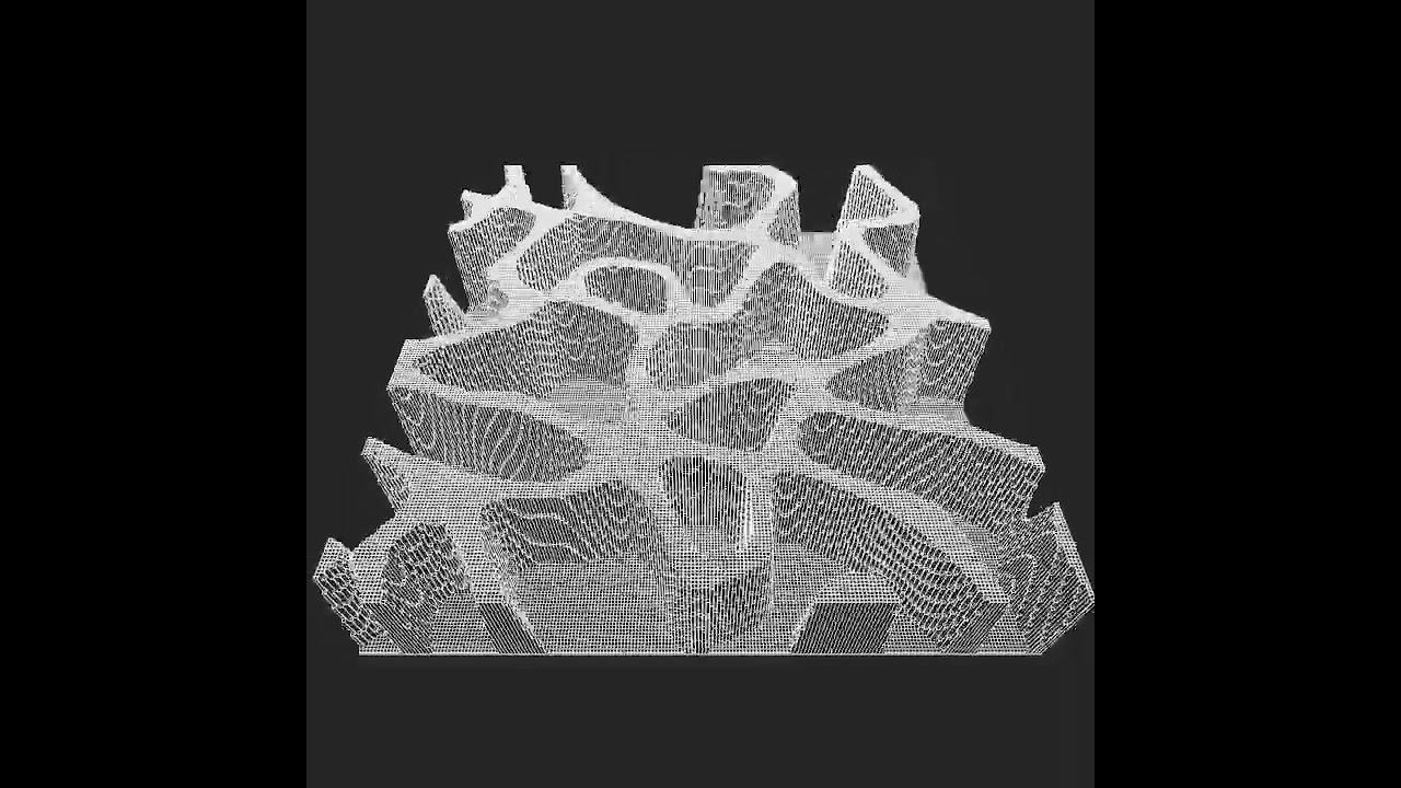 Cliff. #openframeworks #programming #creativecoding