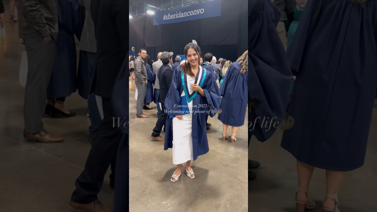 Convocation 2023🎓 | Sheridan College👩🏻&zwj;🎓 #graduation #grateful #outfit #ashortaday