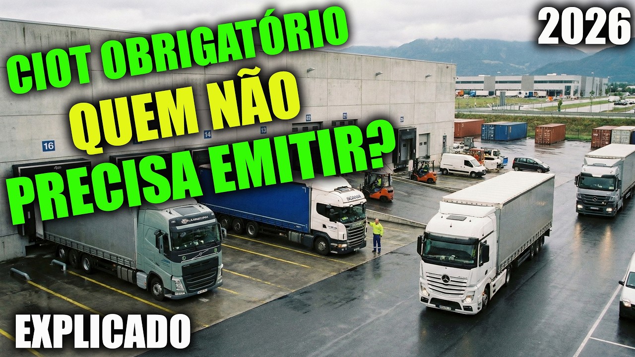 CIOT OBRIGAT&Oacute;RIO P/ TODAS AS OPERA&Ccedil;&Otilde;ES DE TRANSPORTE - TIPOS DE CIOT - QUEM EST&Aacute; DESOBRIGADO?