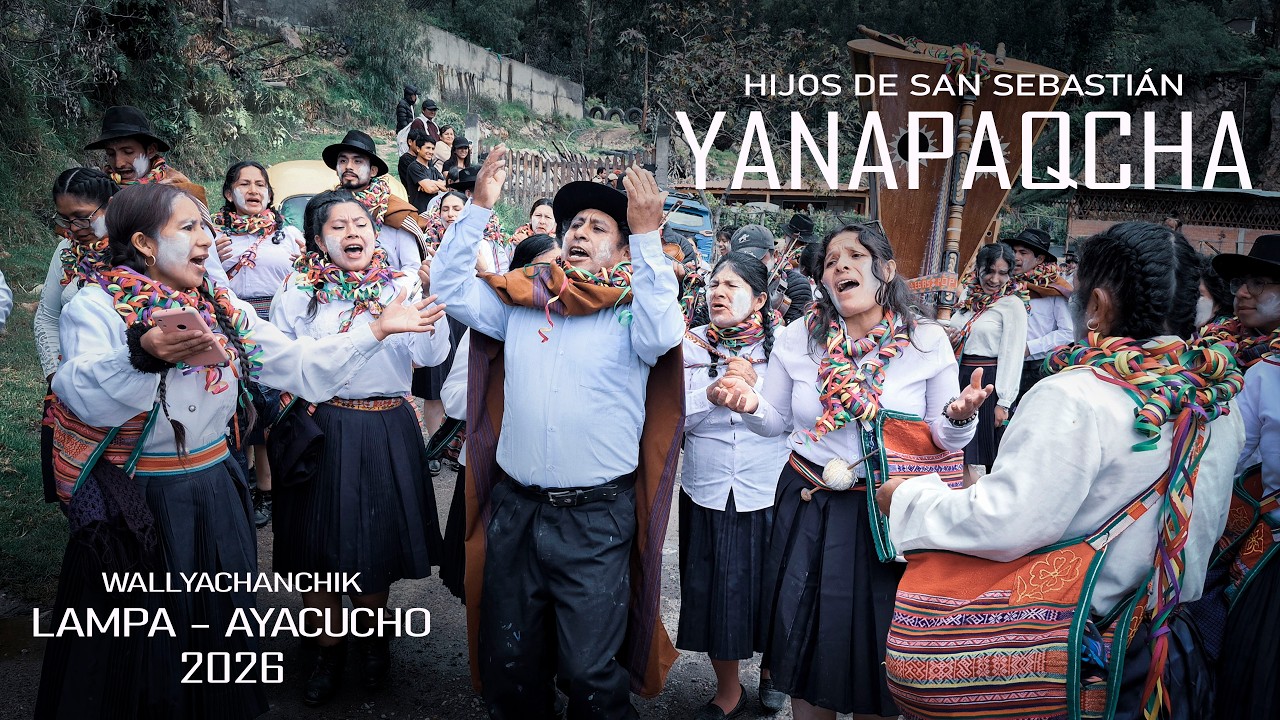 COMPARSA HIJOS DE SAN SEBASTIÁN - YANAPAQCHA | HUAYLLACHA