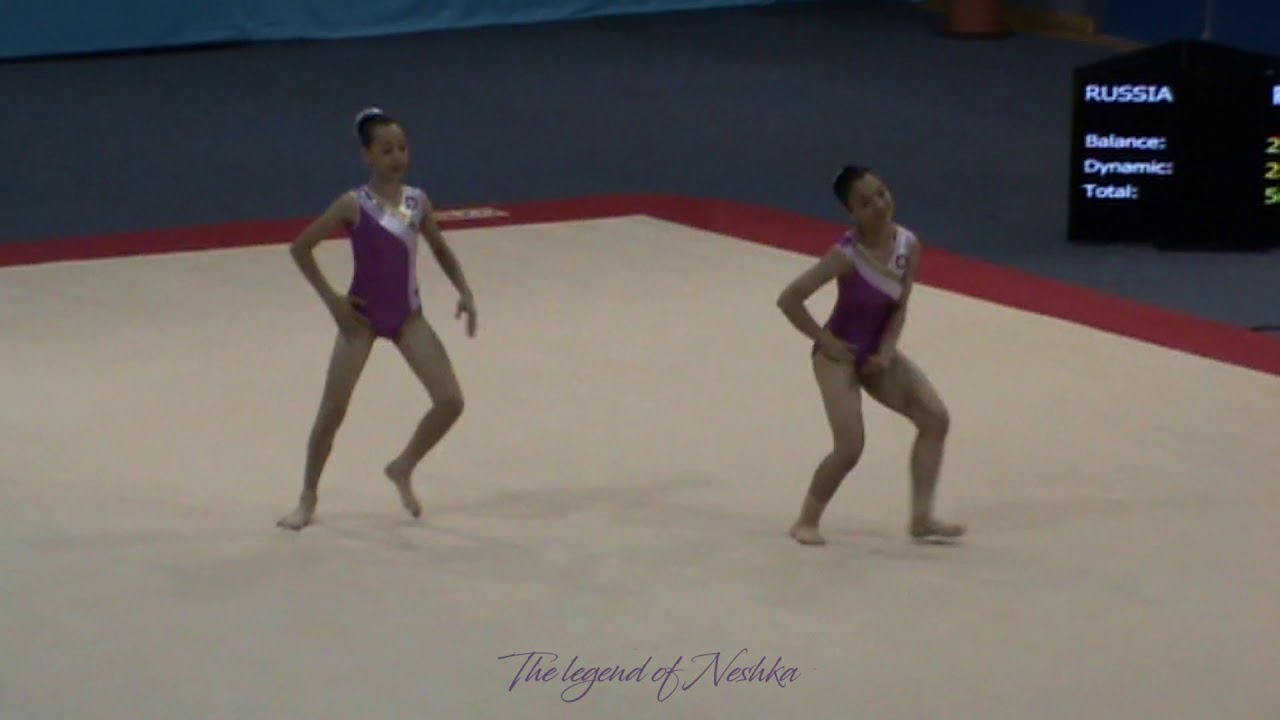 HKG - Women pair 11-16 WAGC Levallois 2014 Dynamic