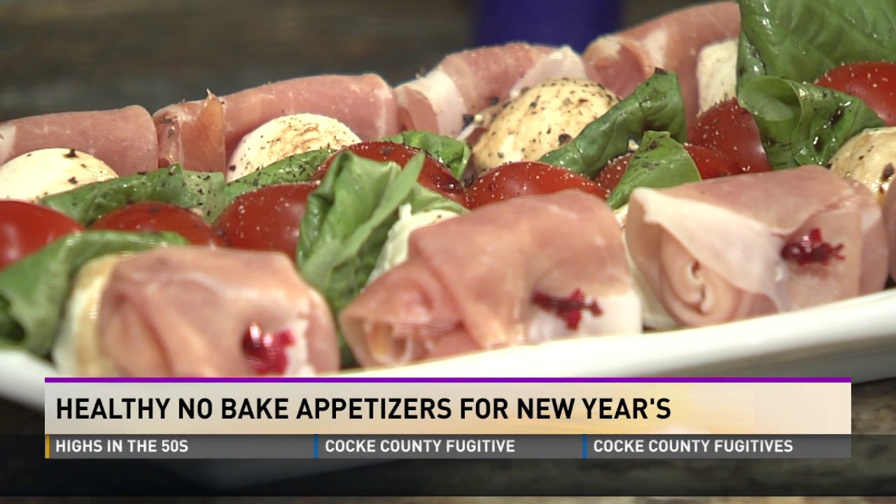 Healthy No-Bake Appetizers for New Year's Eve