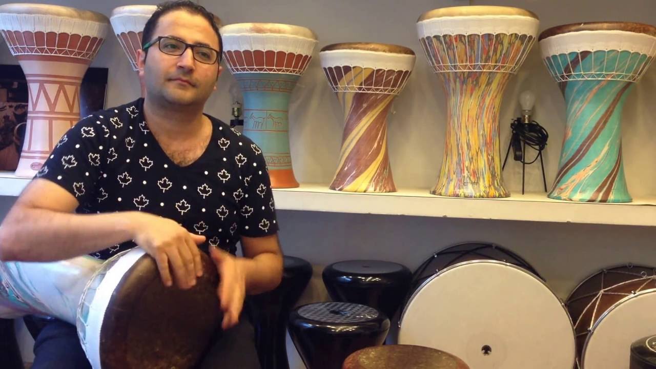 ''EDİP BERK''   #ORTA BAS TOPRAK DARBUKA#(BALIK DERİLİ)