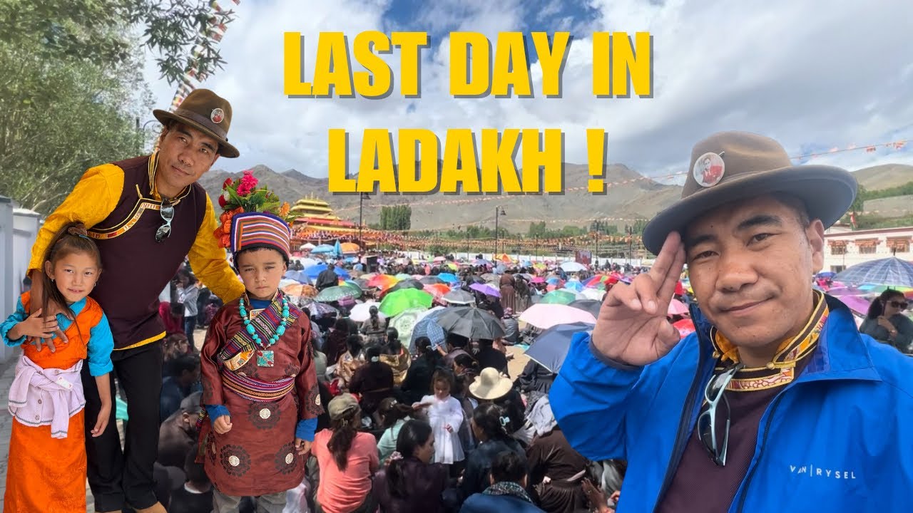 Last Day in Ladakh with Chokey &  family, Friends  | Receiving Blessings from Sakya Rinpoche 🙏🙏🙏