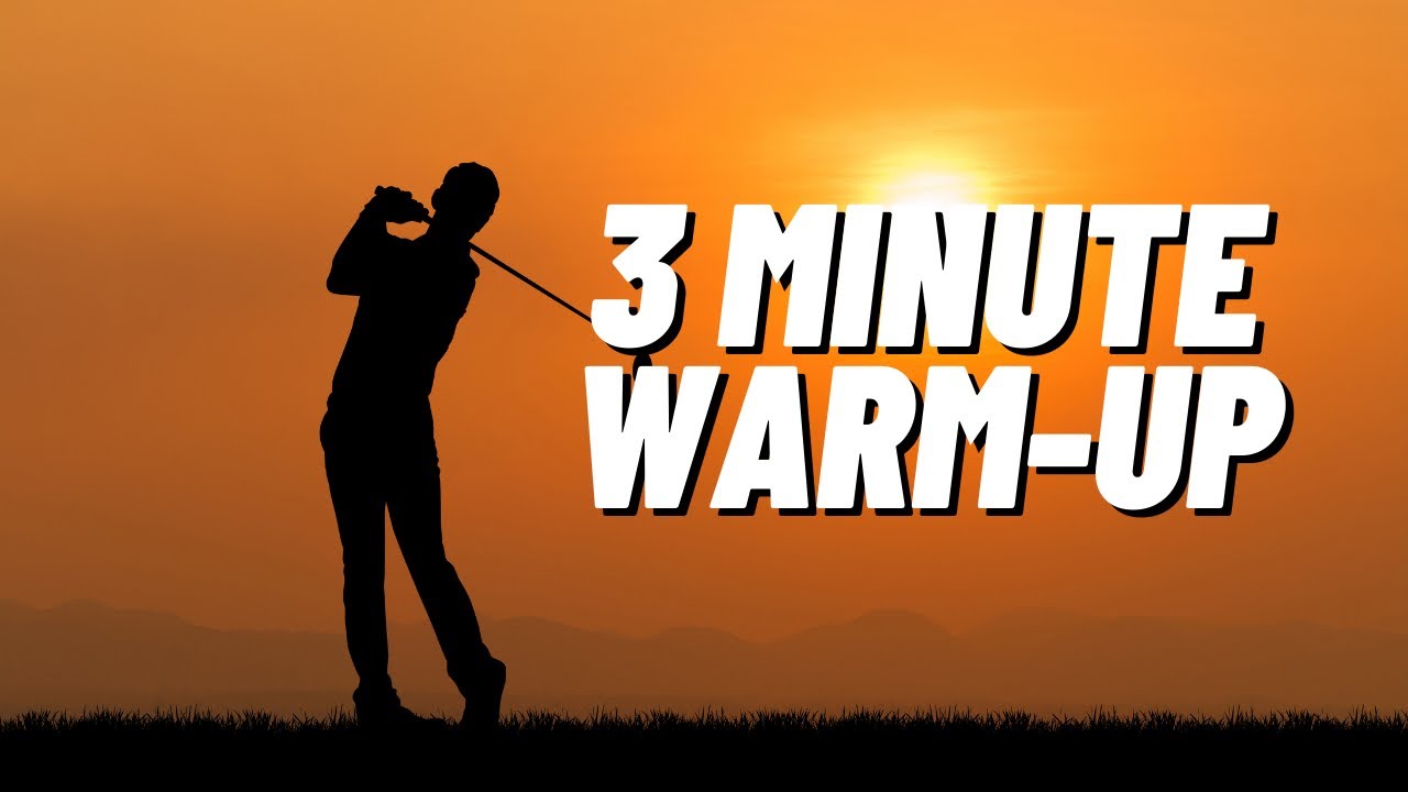 3 MINUTE GOLF WARM UP  | AGING ATHLETES