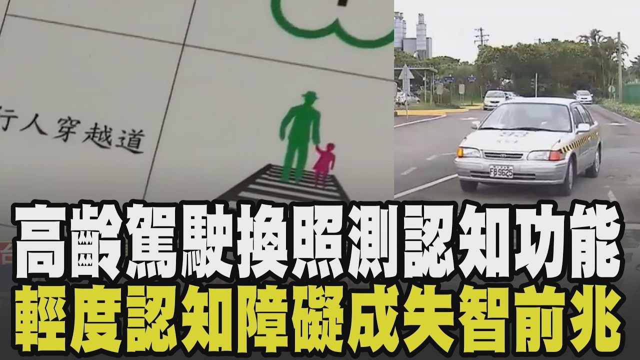 年齡非唯一安全駕駛評估標準! 高齡駕駛肇事頻傳 強制險保費恐調整 高齡駕駛換照前必測