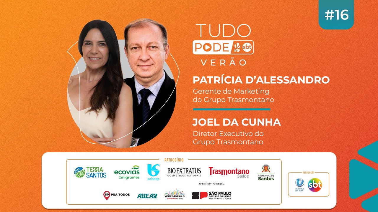 AO VIVO - Patrícia D’alessandro e Joel da Cunha | Tudo Pode Verão #16 - 3ª temporada