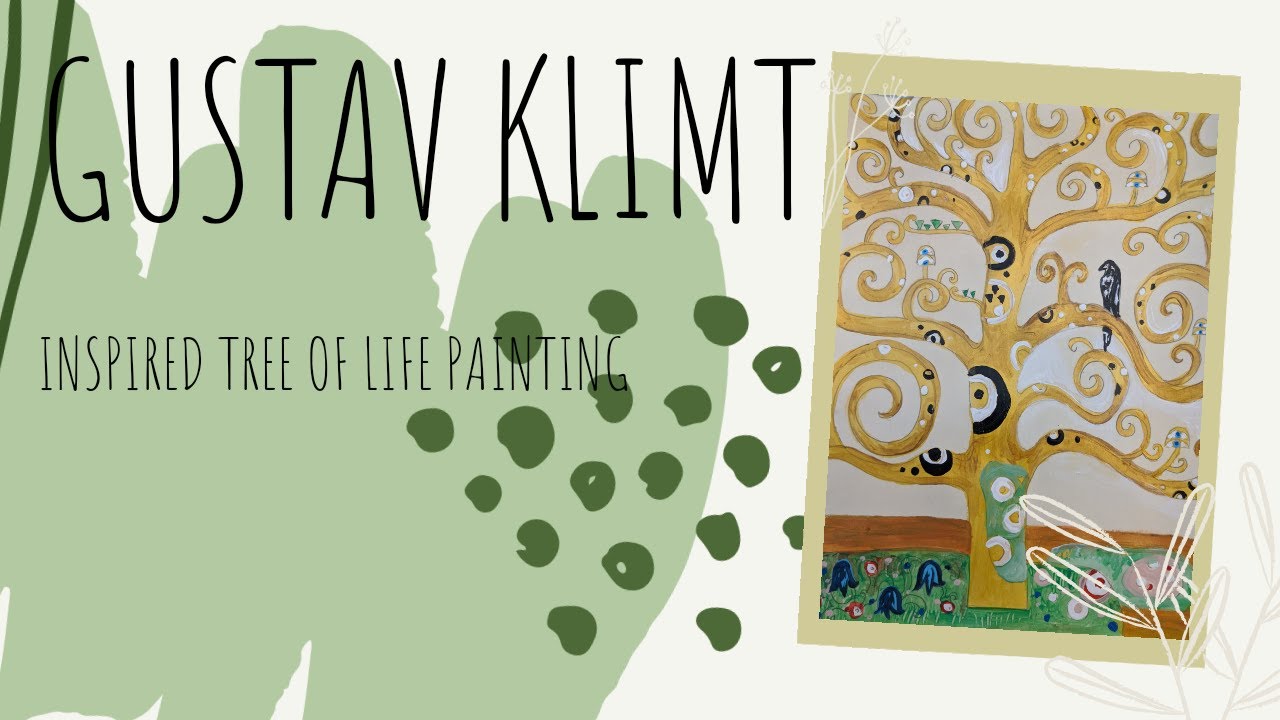 Gustav Klimt Inspired Tree of Life - Full Painting Class
