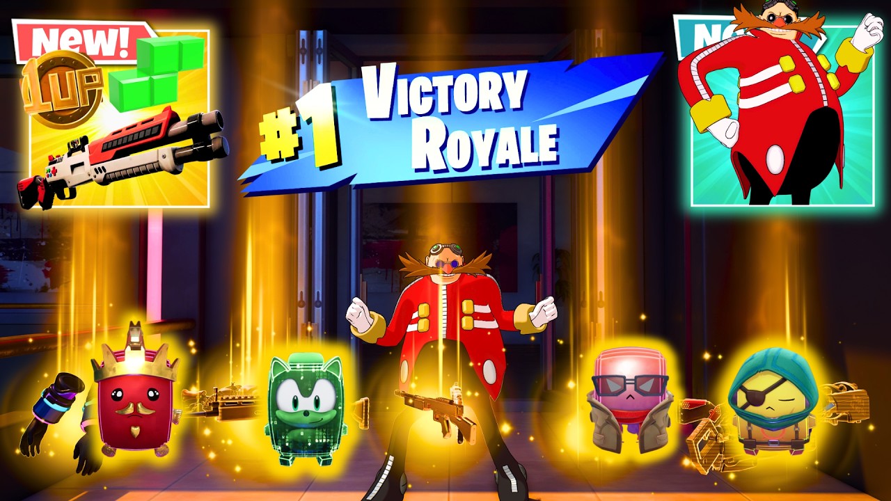 DR EGGMAN vs NEW MYTHIC'S CHALLENGE (NEW!! Fortnite Chapter 7 Season 4)