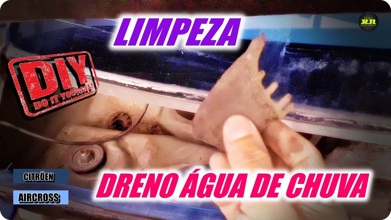 [PASSO A PASSO] - LIMPEZA DRENO ÁGUA DA CHUVA C3 AIRCROSS