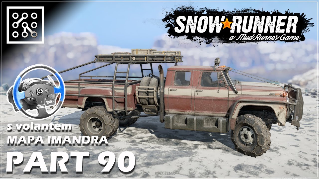 SNOWRUNNER CZ | Se scoutem po místech vojenské slávy - IMANDRA - #90 | Lets play | Česky