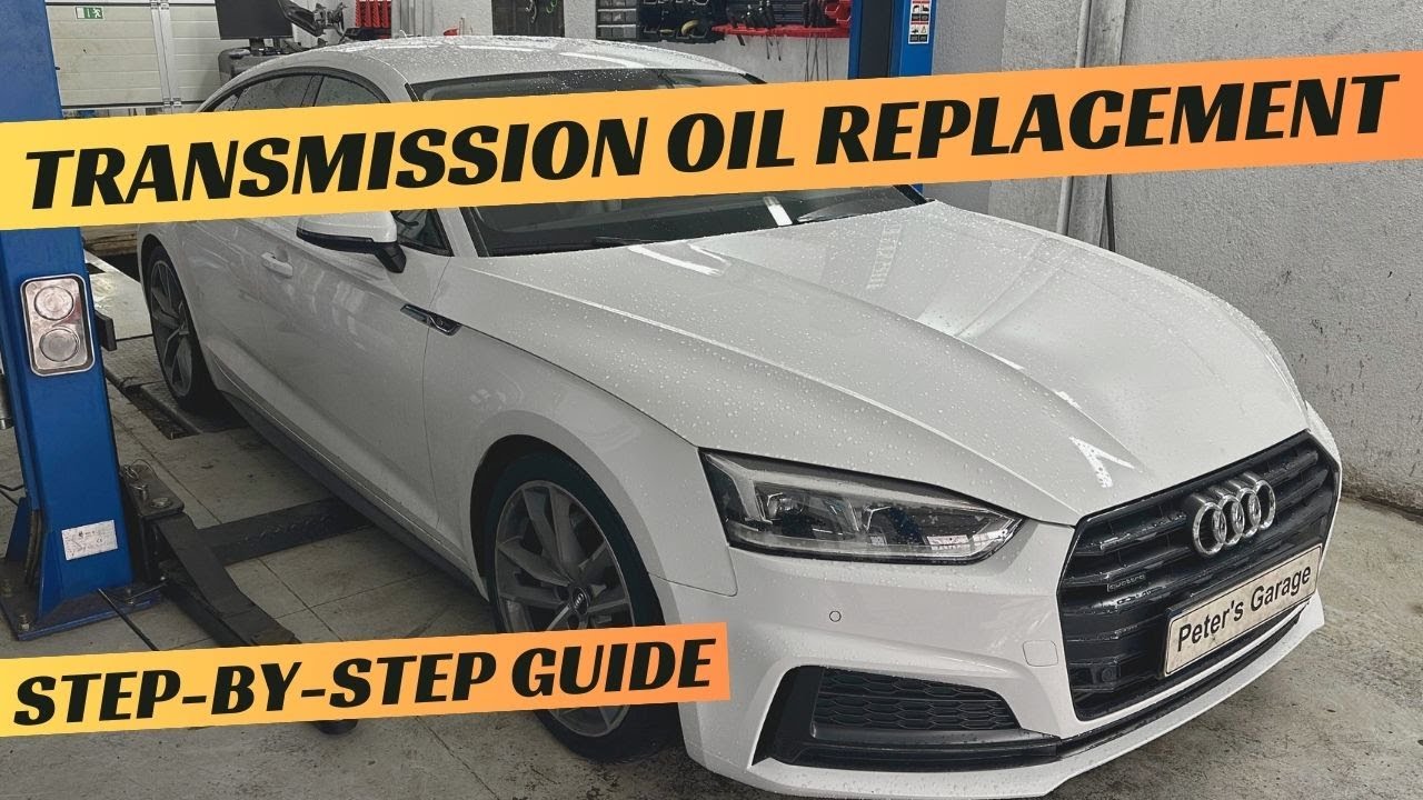 Замена масла в автоматической коробке передач Audi A5 F5 S-Tronic 7-ступенчатая DL382 с двойным с...