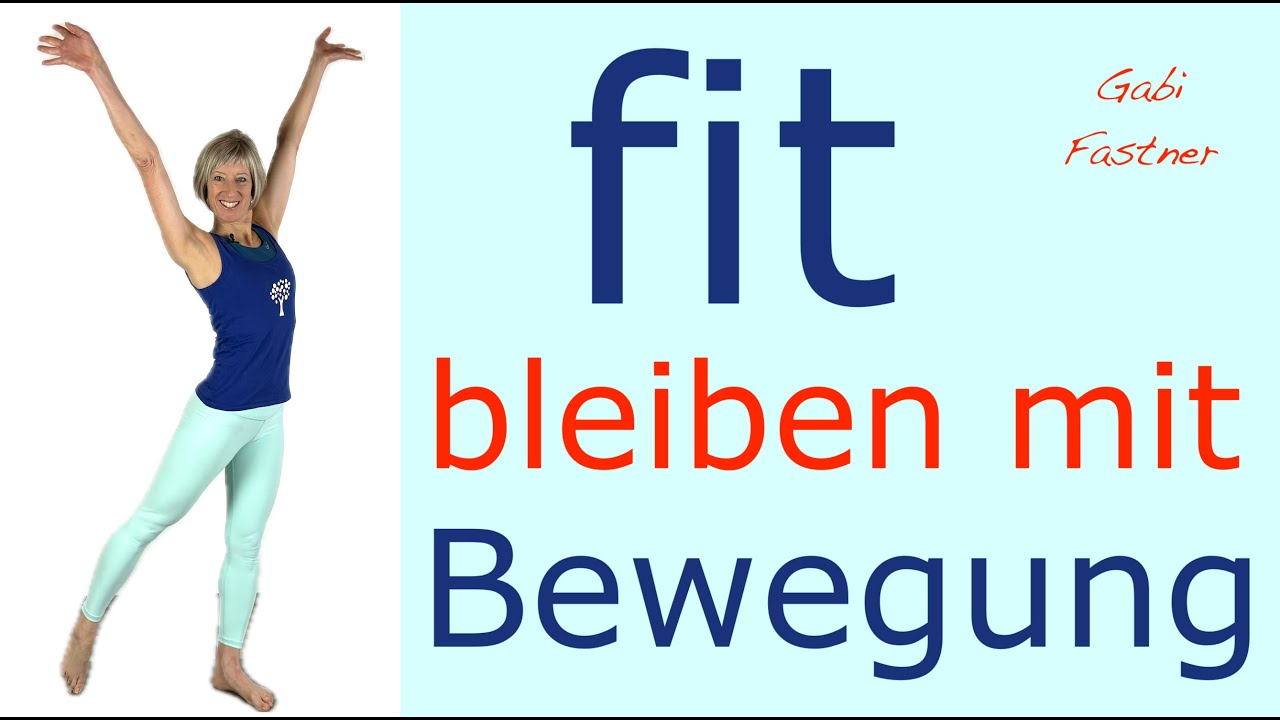 🍓 22 min. "fit bleiben mit Bewegung" | Cardio + Rhytmus | Vitaltraining ohne Geräte, im Stehen