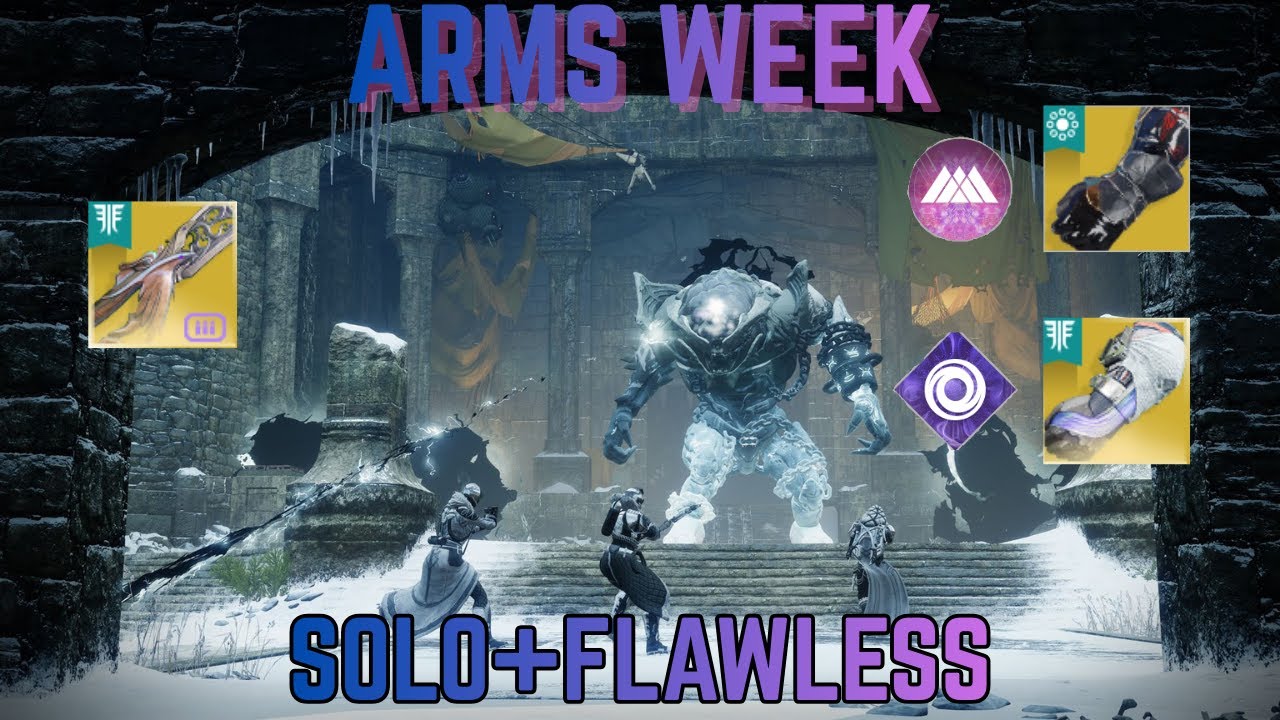 Warlords Ruin Solo Flawless Arms Week - Destiny 2 Renegades