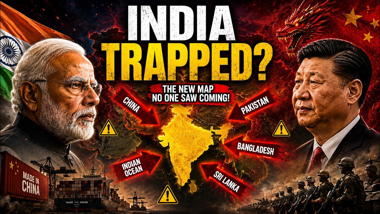 India Ke 4 Taraf China? South Asia Strategy Explained — Explained in Hindi by Amrit Rehal
