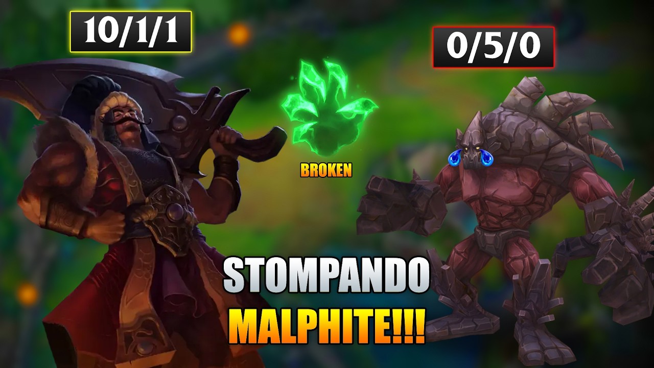 MALPHITE ACHOU QUE TINHA ME COUNTERADO!