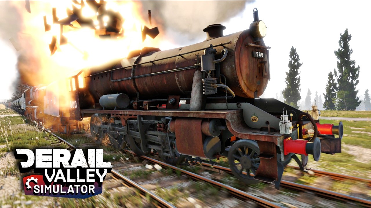 Epic Train Derailments and Crashes | Derail Valley | Part-35