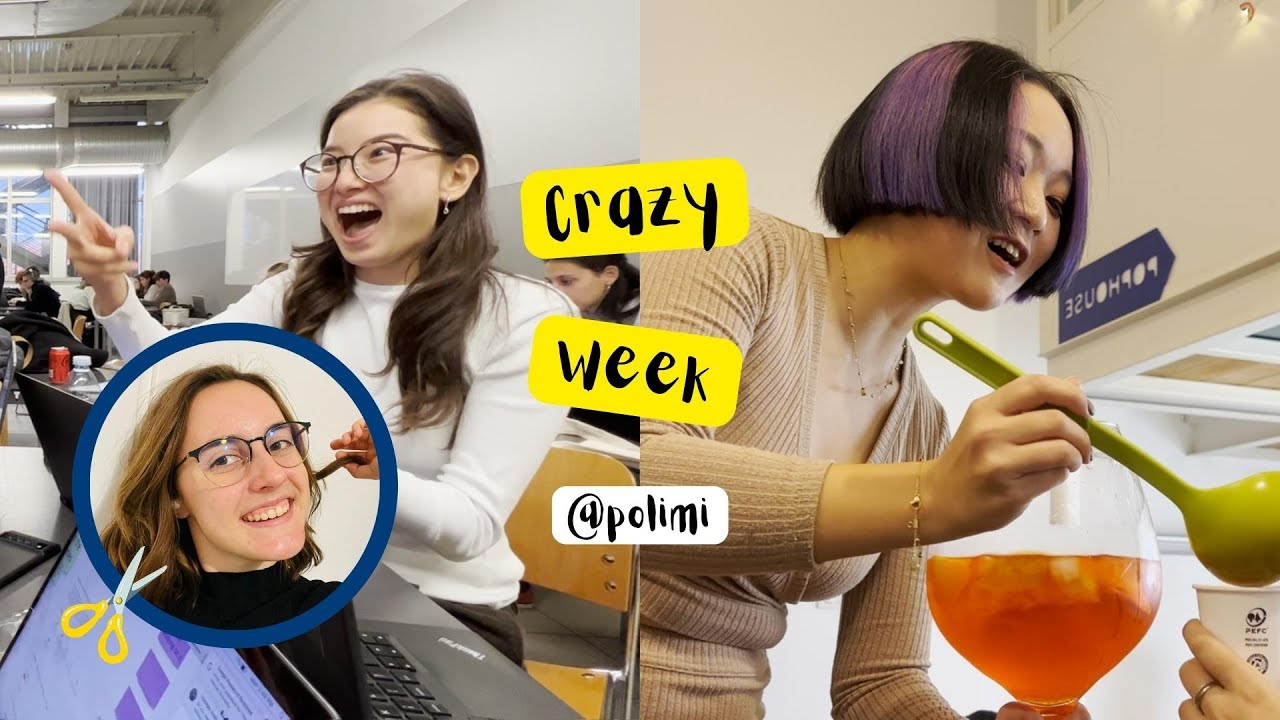 Crazy week in my life at Politecnico di Milano: some of my recent good and bad moments.