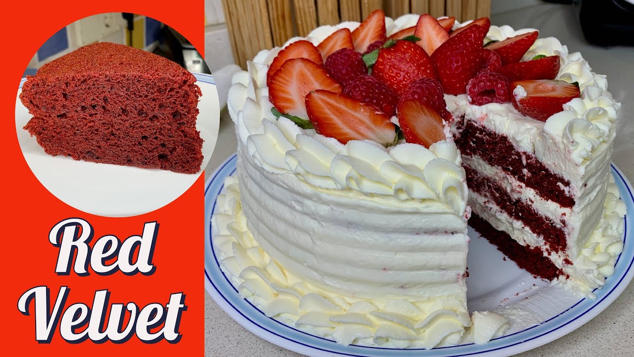 🔻BOLO RED VELVET | MELHOR MASSA E SIMPLES DE FAZER!🔺😲🤩