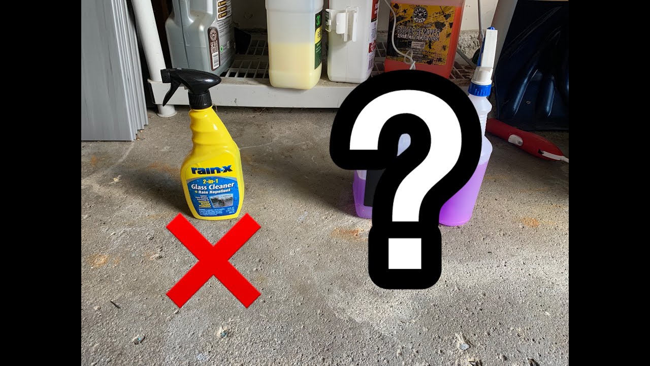 STOP Using Rain-X... Use THIS Instead!