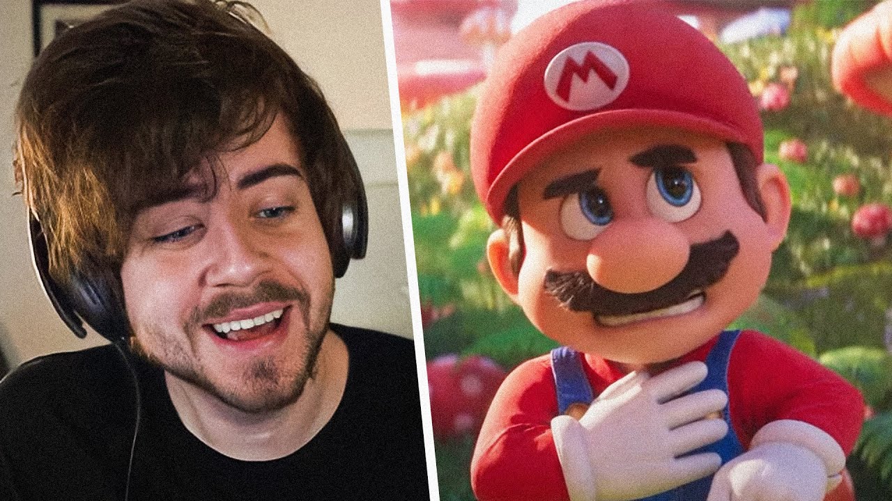 cellbit fica IMPRESSIONADO com o trailer do filme do SUPER MARIO BROS