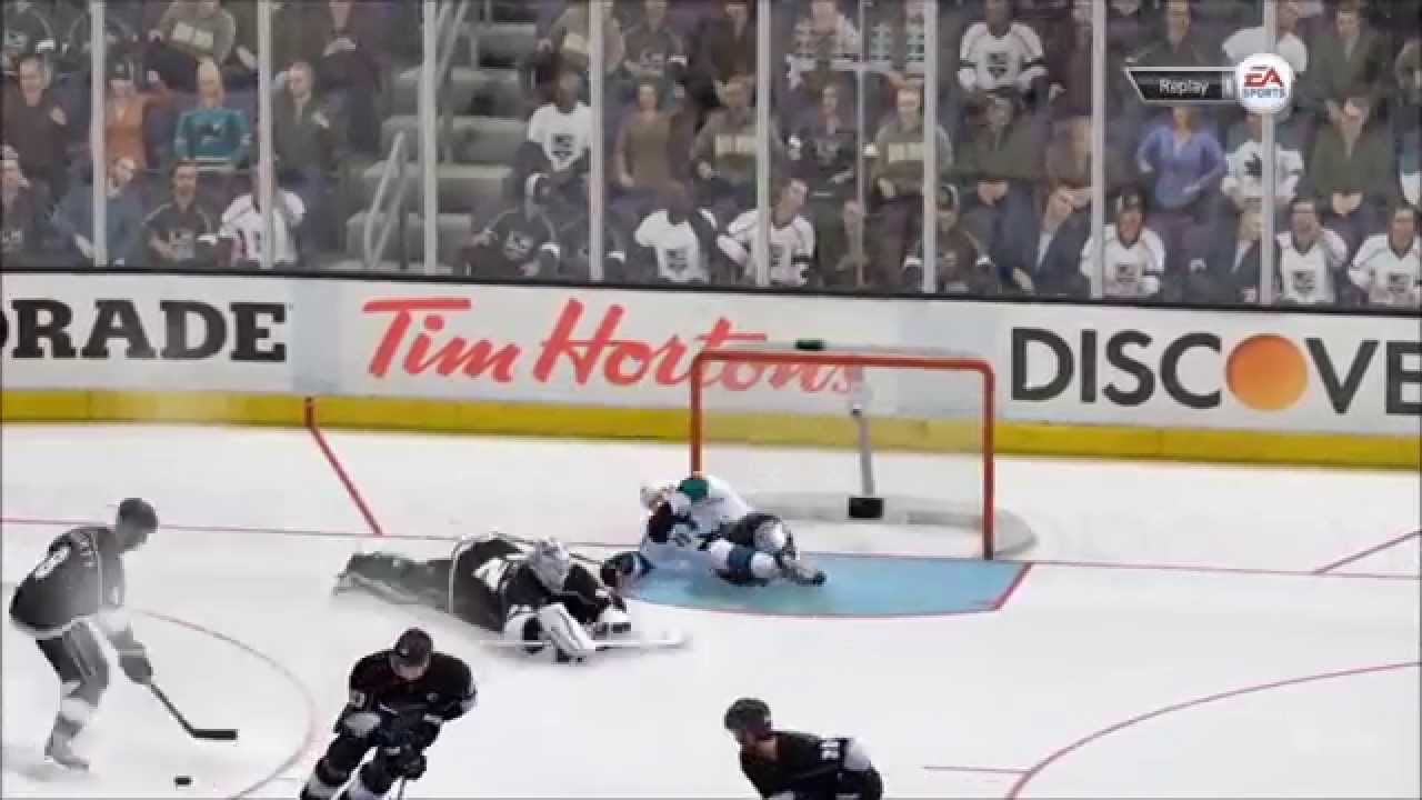 NHL 15 - San Jose Sharks vs Los Angeles Kings Gameplay [HD]