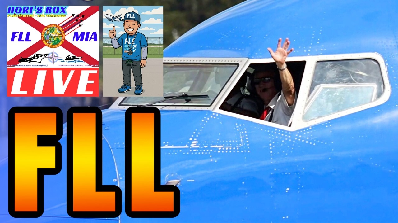 🔴  LIVE | FLL Plane Spotting | Fort Lauderdale-Hollywood International Airport | March 19, 2026
