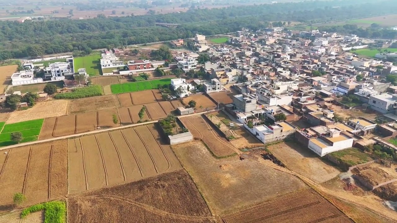 Trikha Village Drone View | Gujrat