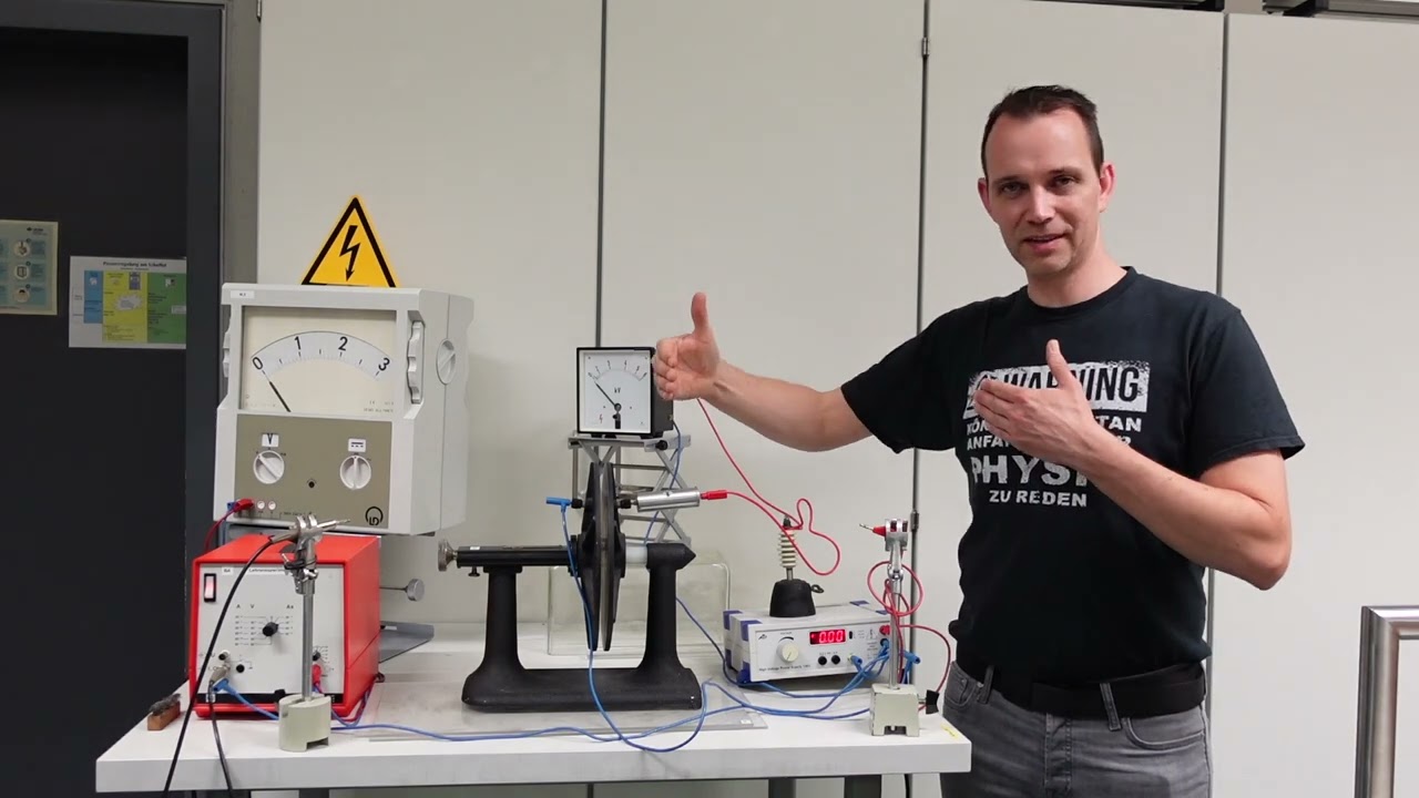 Physik Kursstufe - Auseinanderziehen eines Plattenkondensators - mit Arbeitsblatt