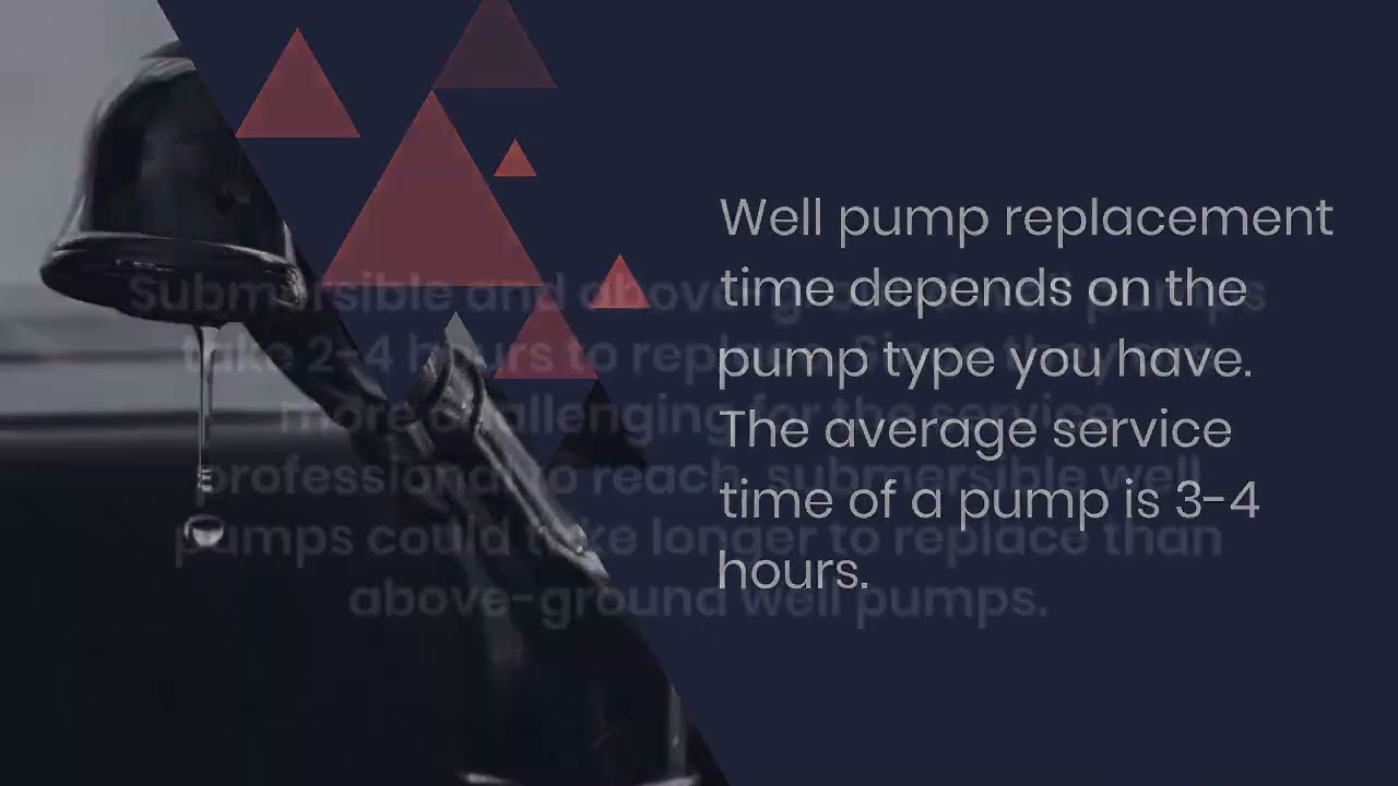 How Long Does a Water Well Pump Replacement Take?