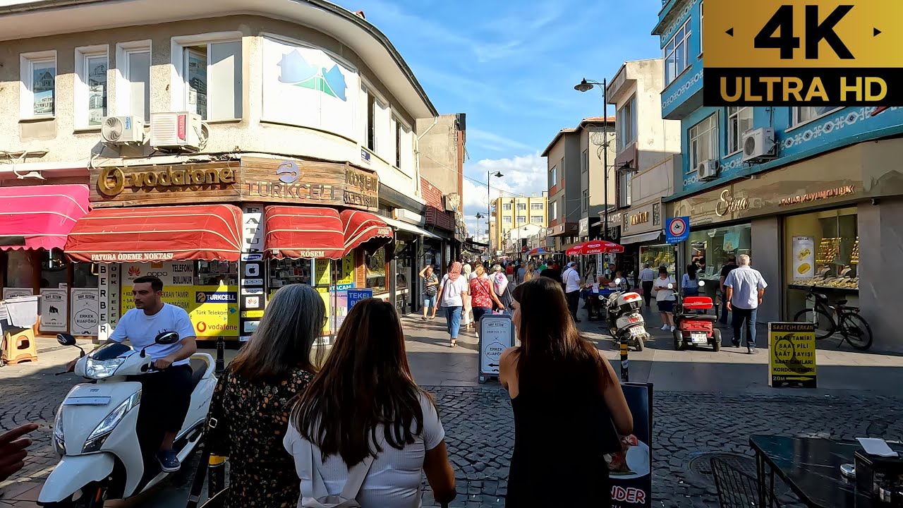 Çanakkale Merkez | Çarşı Turu | Canakkale City Center Walking Tour | 4K | 60fps | 2024 |