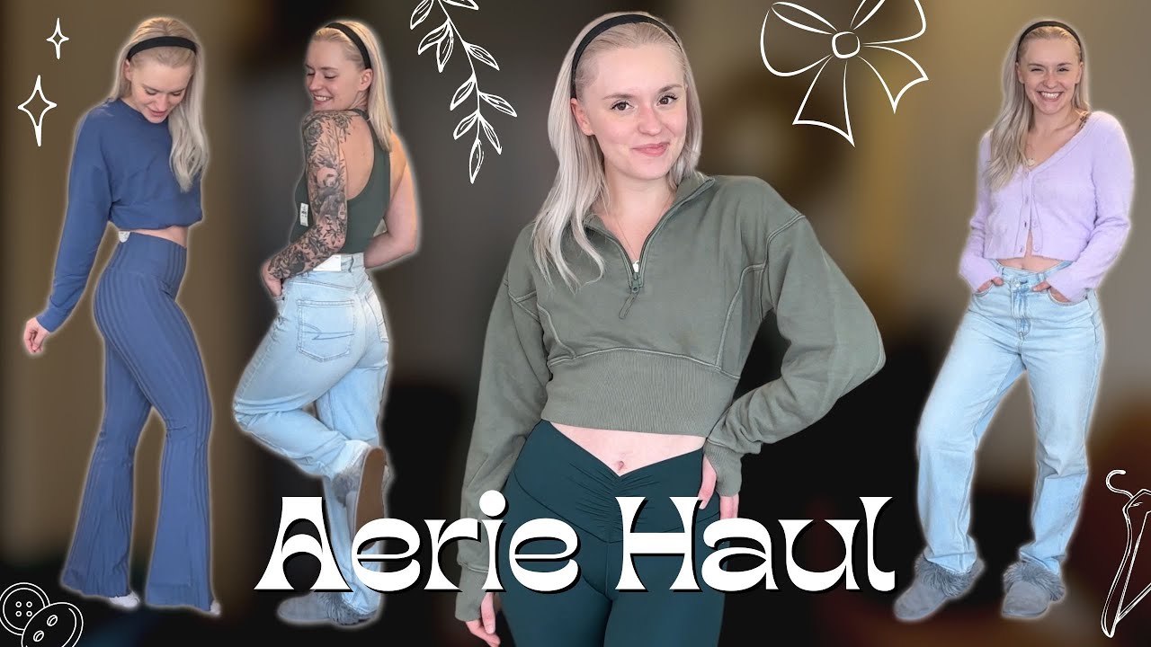 Aerie Try-On Haul 2023 | Кто бы мог подумать, что Aerie такой милый!!