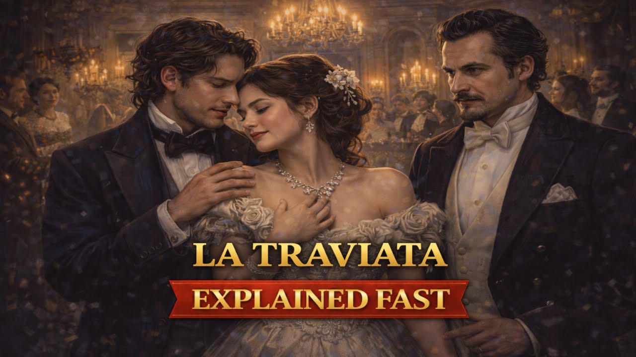 LA TRAVIATA - The OPERA Story Explained FAST