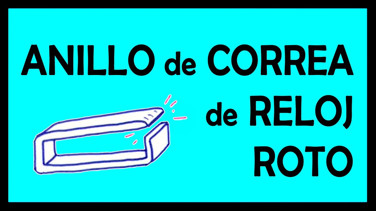 Arreglar TRABILLA de correa de reloj