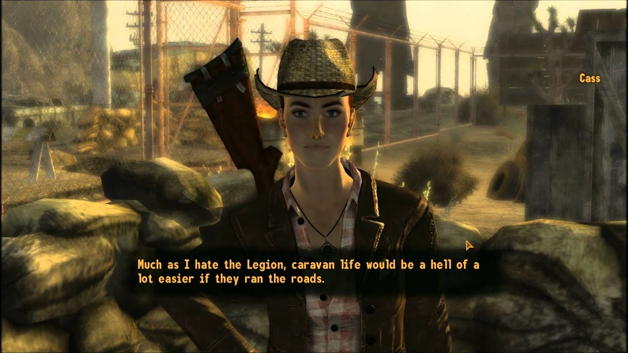 Fallout New Vegas Speaking with Cass