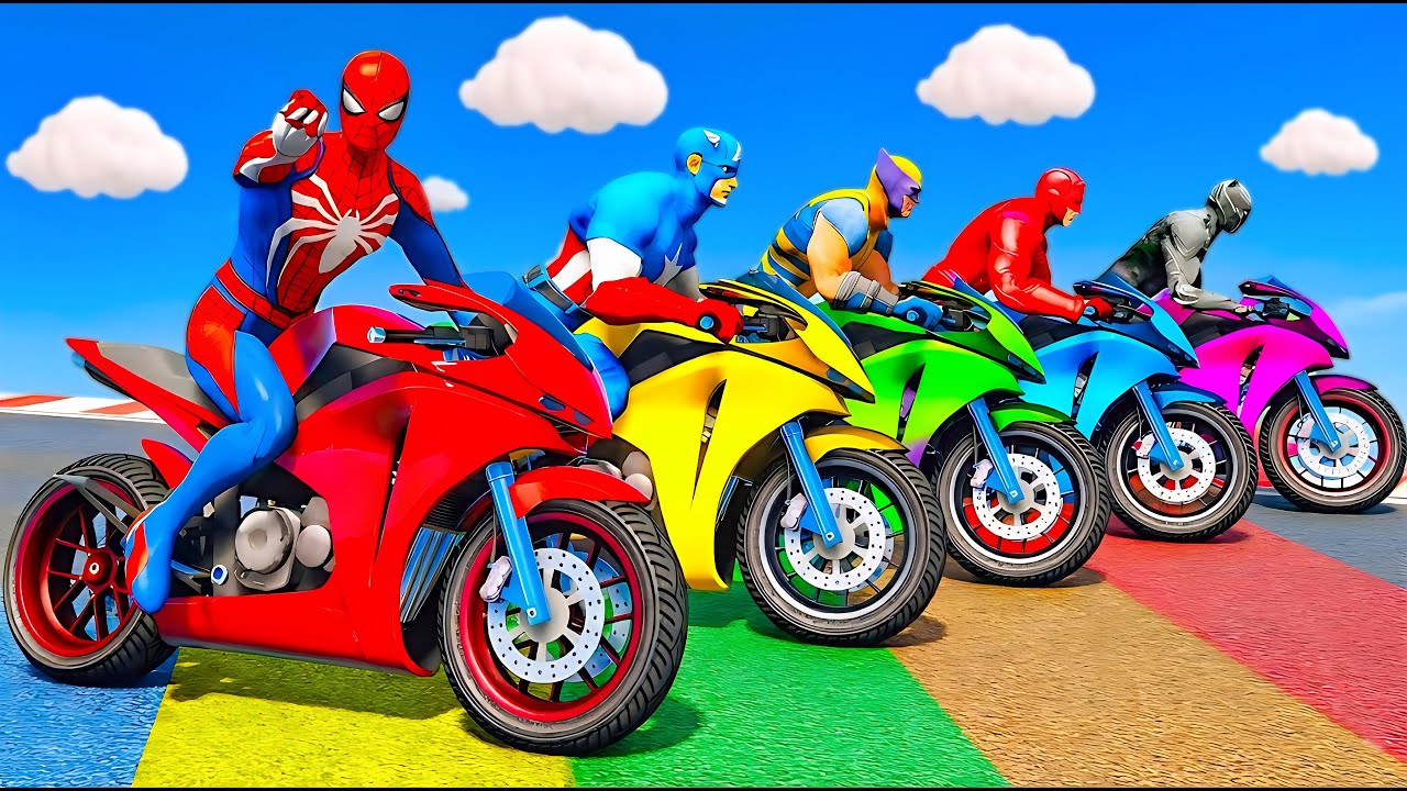 الرجل العنكبوت انقاذ باتمان Spider-Man Rescue batman vs iron man vs venom funny Game GTA 5 superhero