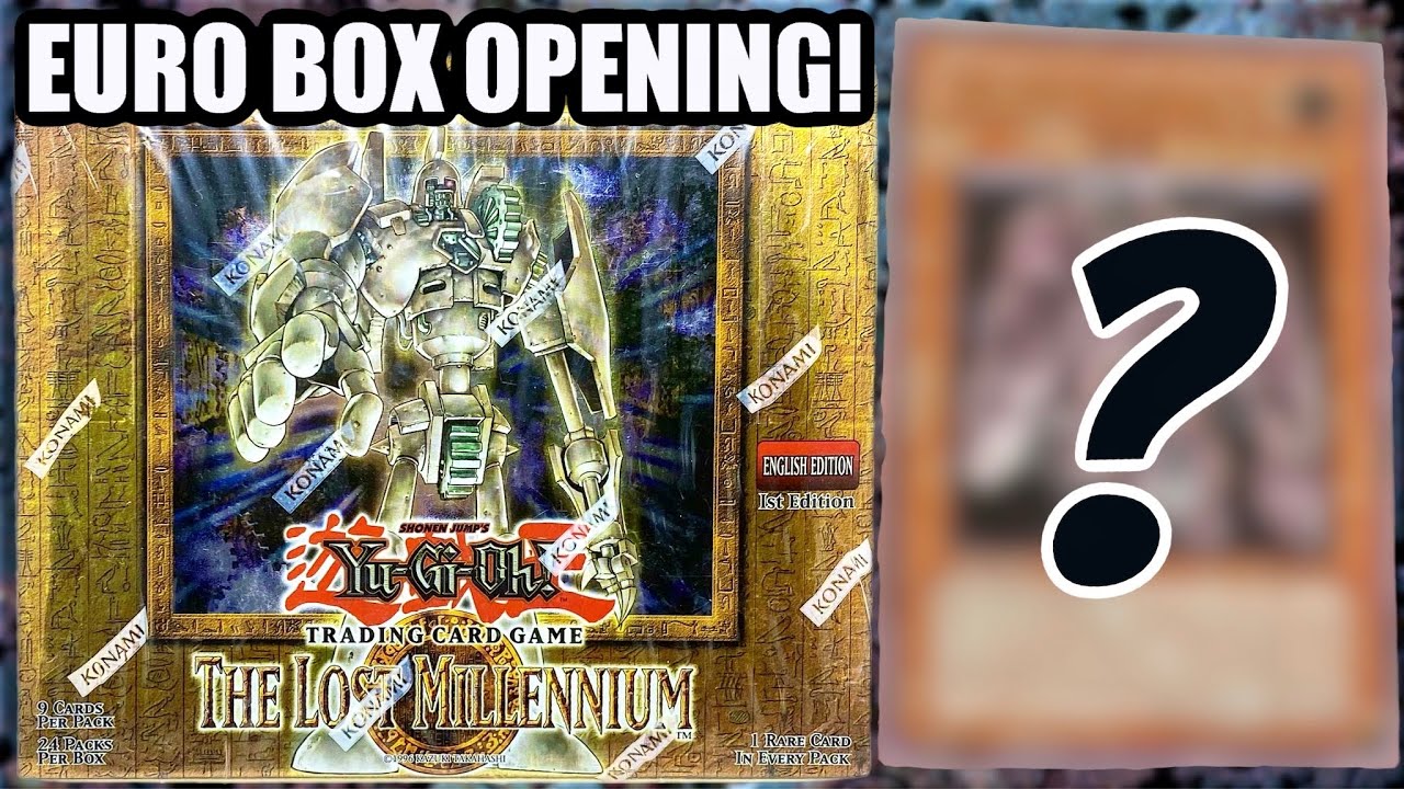 THE LOST MILLENNIUM [TLM] 1st Edition Yugioh *EURO* Box Opening! ⚙️