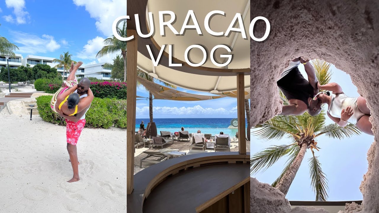 I told him either we sell the HOUSE or we take a TRIP: Pre Babymoon to Curacao | Destene & Brandon