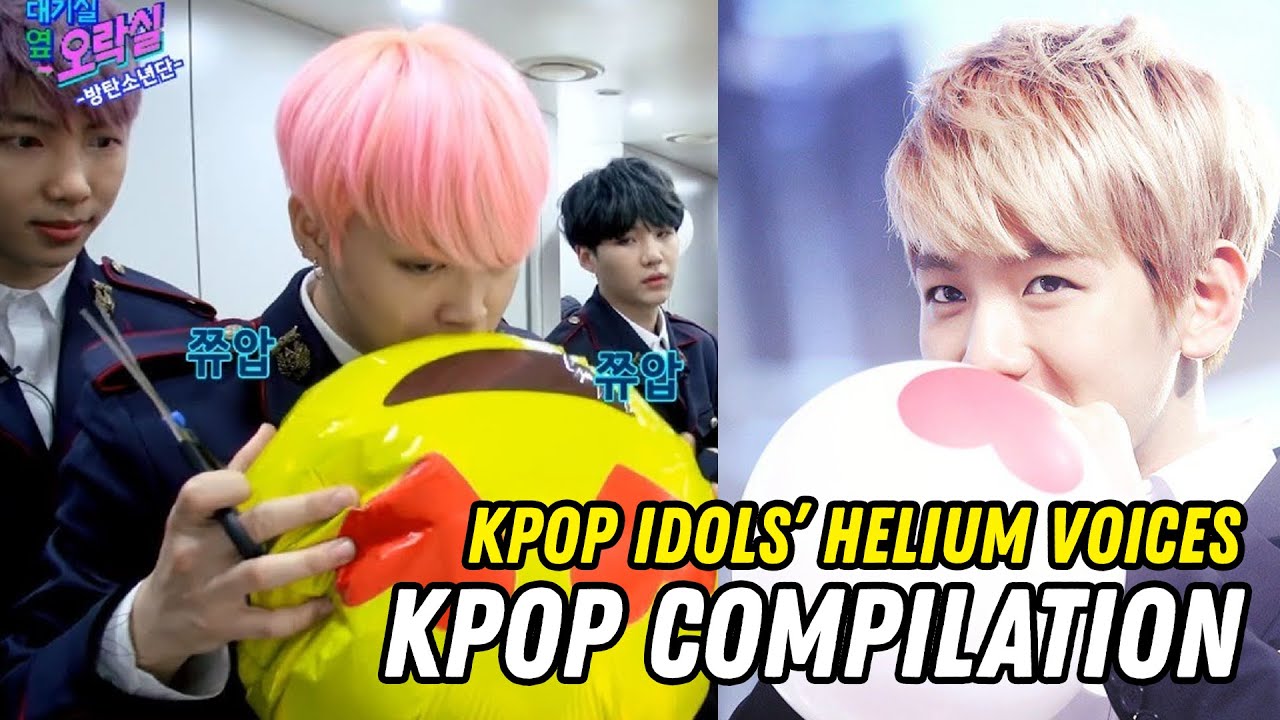 KPop Idols' Helium Voice | KPOP COMPILATION