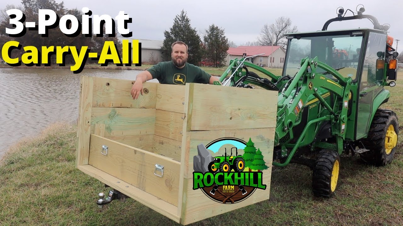 Custom 3 Point Carry All Build- Step By Step Guide