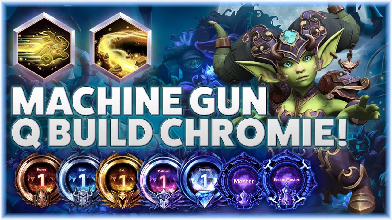 Chromie Slowing Sands - MACHINE GUN Q BUILD CHROMIE! - Bronze to Grandmaster Season 1 2026