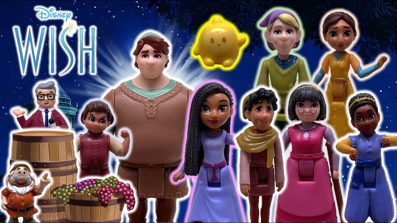 Pack de los Adolescentes | DISNEY WISH: El Poder de los Deseos - Colección de Juguetes Mattel 2023