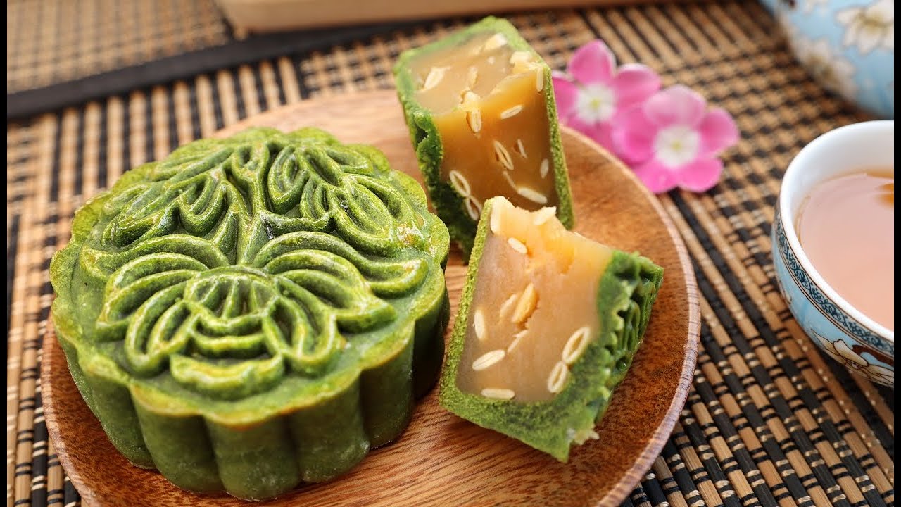 【Green Tea Mooncake Recipe】Bite into the Full Green Tea Aroma! Even Beginners Can Succeed